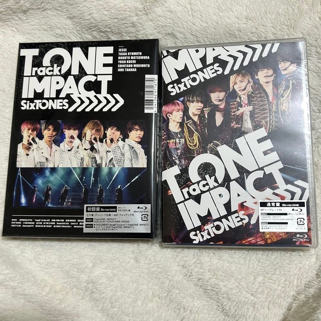 SIXTONES TRACKONE IMPACT CD Press Edition 2 Disc Japan EUR 129,88