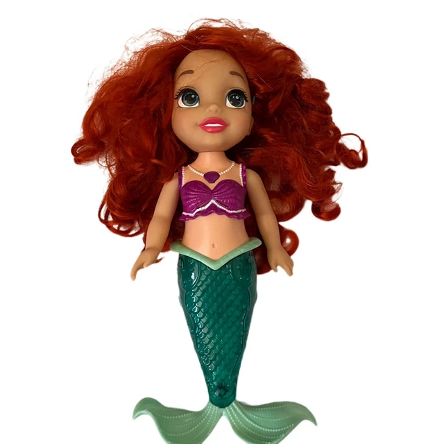DISNEY PRINCESS SING and Sparkles Ariel Little Mermaid Doll Tail Lights