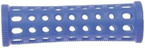 RODILLOS DE PELO DE PLÁSTICO AZUL Pk 10 x 20mm + PINES GRATIS