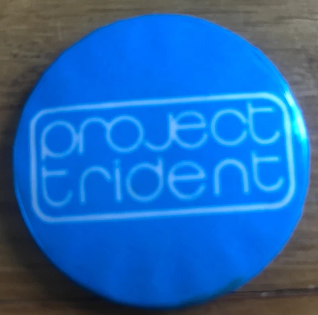 RARE VINTAGE PROJECT Trident Badge 1980s £10.77 - PicClick UK