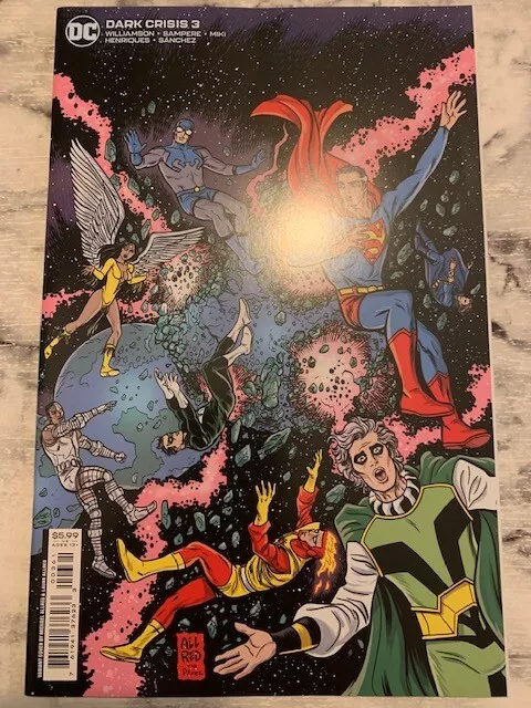 Dark Crisis 3 Mike Allred variant DC comics 2022 Hot series NM 1st Print