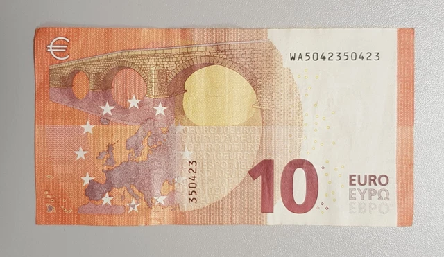 10 Euro note - WA 50423 50423