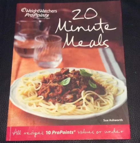 Weight Watchers pro points cookbook - 20 minute meals