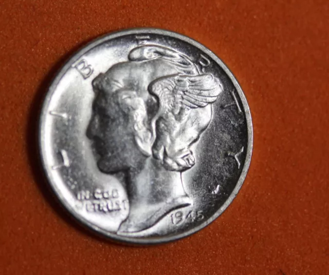 Estate Find 1945 D- Mercury Dime!!  #K33673