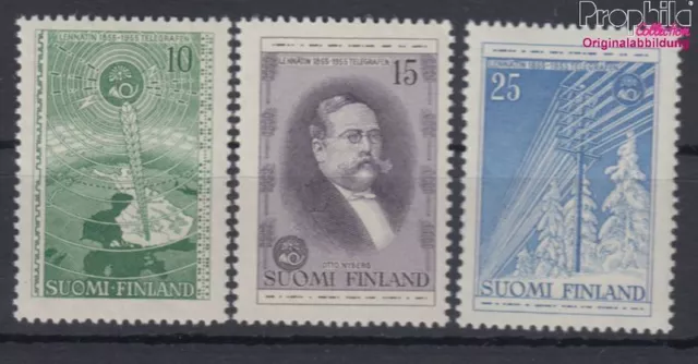 Finnland 450-452 (kompl.Ausg.) postfrisch 1955 Telegraphie Finnland (10205217