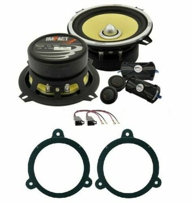 GF IMPACT GF 50 S Set 4 Haut Parleur 13cm Pour Ford Ka 09> CON Brkt Conn 