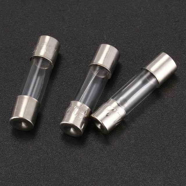 1X(10Pcs 250V 0. 2 a 200mA rupture rapide Tubes des fusibles en verre 5 x 20 m 5