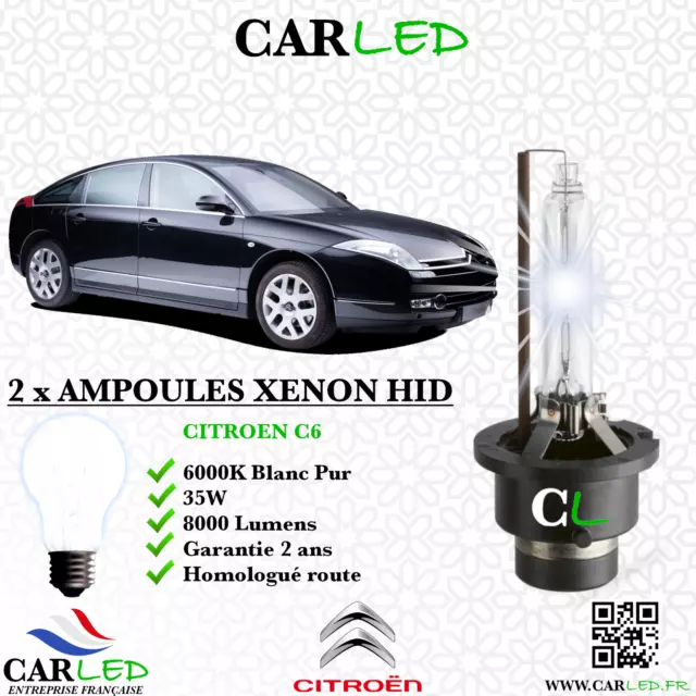 Kit Ampoule Hid Xénon Citroen C6