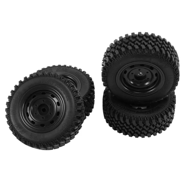 4Pcs  Tire Tyre Set for MN86 1/12 RC Car DIY Upgrade Spare9673