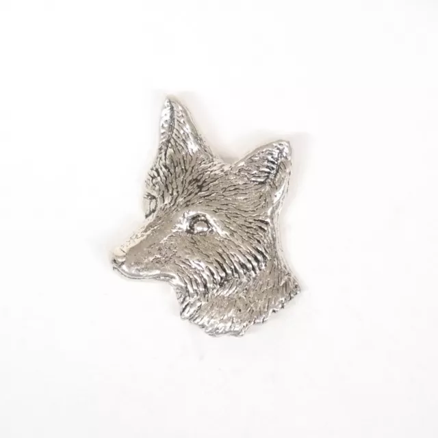 Fuchs Cabeza Pin de Solapa Pin Sombrero Adorno Button Regalo Agujón Nuevo