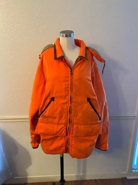 10X Coat Jacket Blaze Orange Men's Hunting Parka Goose Down XL