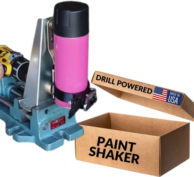 Spray Can Paint Shaker Mixer - Drill Powered Paint Shaker Electric Paint Shaker