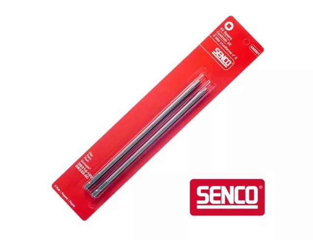 Senco EA0301 Duraspin Steel Square Shank Replacement Bit #2 x 7-1/2 L in.