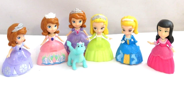 DISNEY PRINCESS SOFIA the First Sophia & Friends Folding Figures Dolls ...