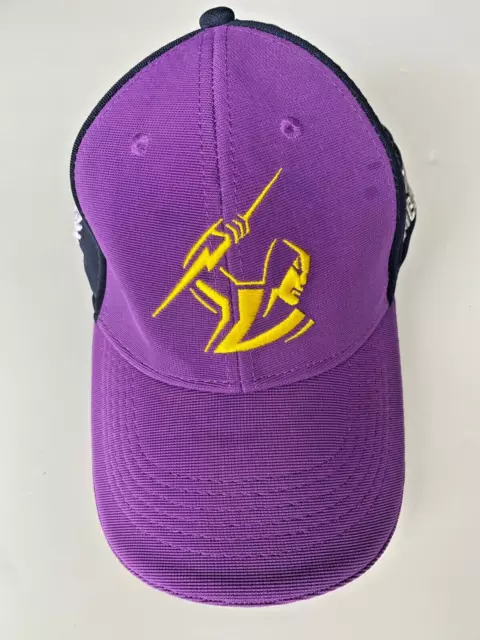 Melbourne Storm NRL 2004 Member Cap Castore Purple Black Embroidered Logo
