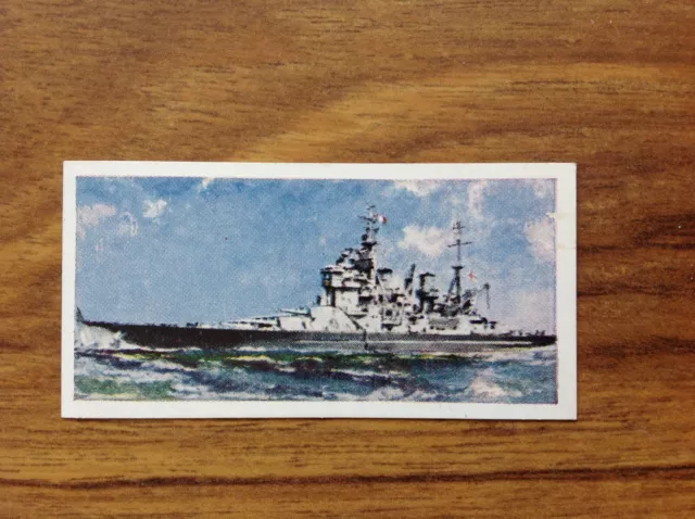 HMS Howe , Lyons Tea Card. Free UK Postage 3