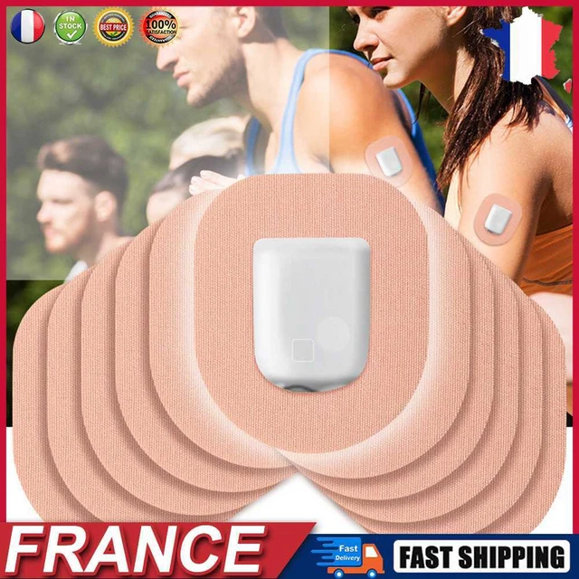 10 Pack Adhesive Patches Sweat-resistant Sensor Covers Patch for Insulat Omnipod