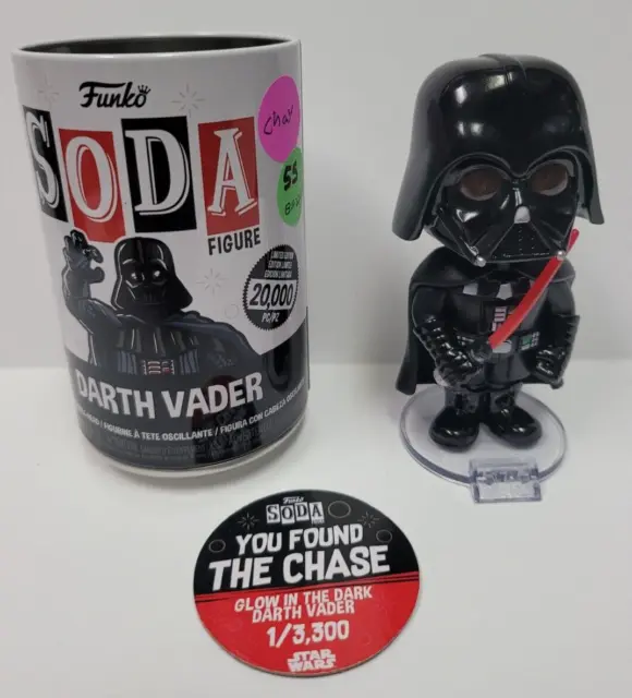 Funko Soda DARTH VADER STAR WARS 1/3,300 RARE! - Chase Sell - Combine Shipping