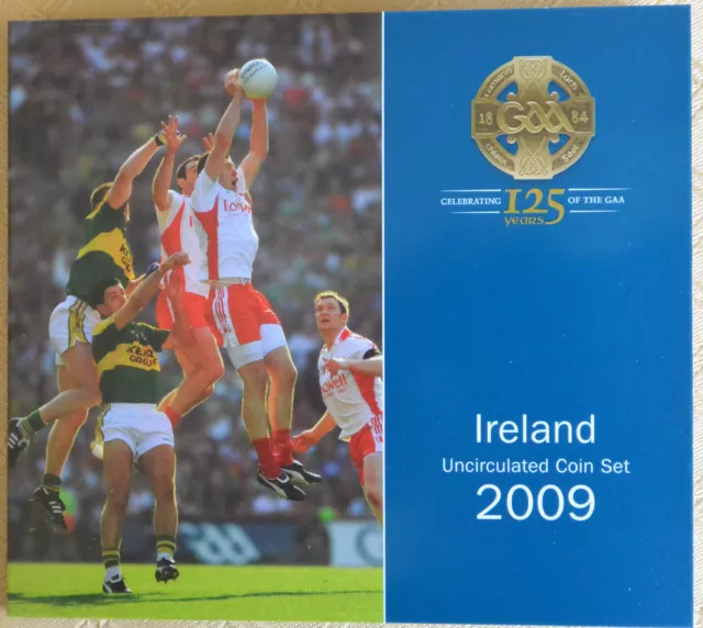 Irland Kursmünzensatz 2009 „125 Jahre Gälischer Sportverband“