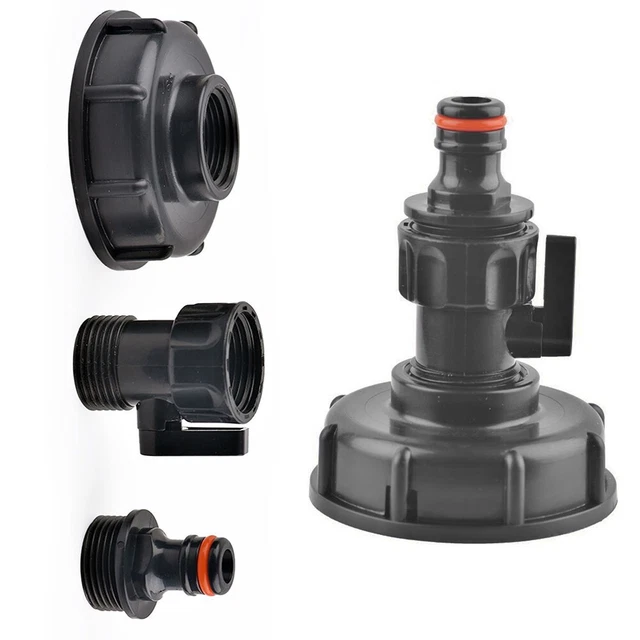 Raccord Rapide De Raccord De Tuyau De Jardin Valve En Plastique Avec - 5