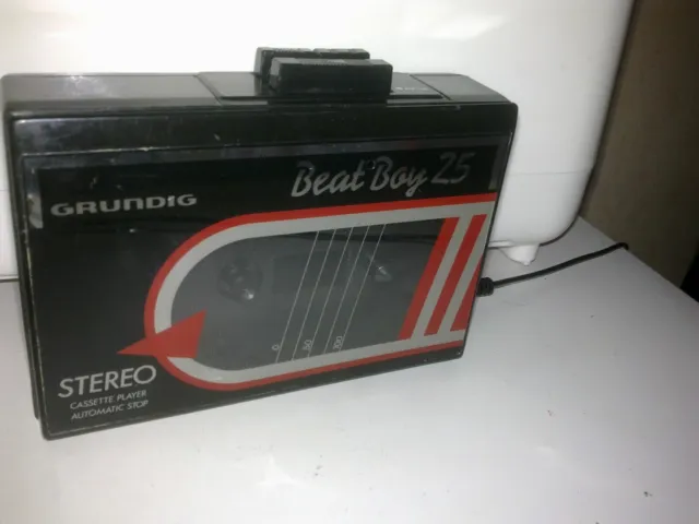 Walkman Cassette Grundig, Vintage, No Sony, Philips