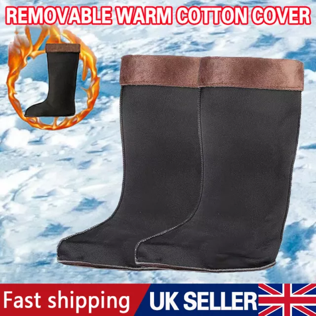 MENS WOMENS FLEECE Wellie Socks Ladies Wellington Boot Thermal Liners Warm 6.79 PicClick UK