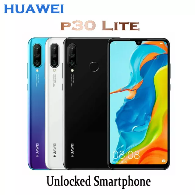 Huawei P30 Lite 128GB 6.15" | Sbloccato SENZA SIM | Dual SIM | Nuovo Smartphone