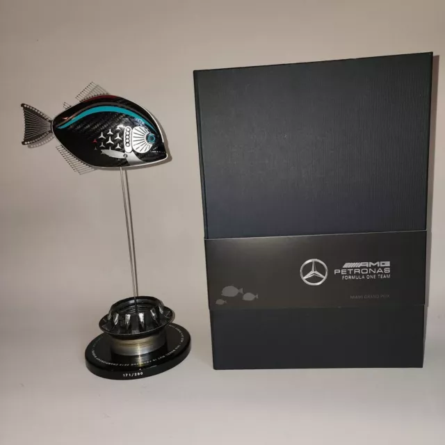 RARE Mercedes-AMG F1 Inaugural Miami Grand Prix Alastair Gibson VIP Hamilton Art