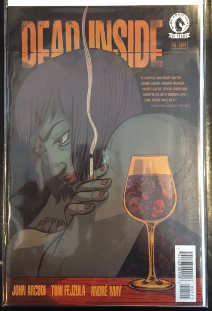 Dead Inside #1 Cover B VF Nm- 1st print dark horse Comics