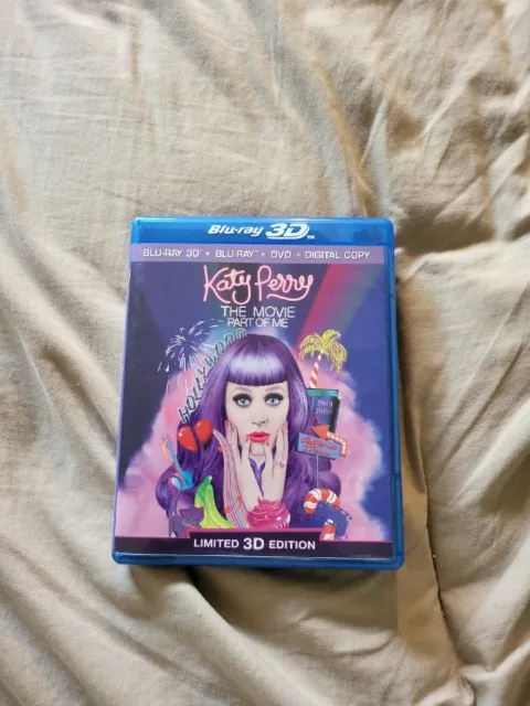 KATY PERRY: THE Movie Part of Me 3D (Blu-ray + 3D Blu-ray +DVD) $7.00 ...