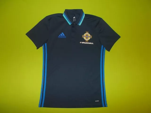 Polo Shirt NORTHERN IRELAND (S) ADIDAS PERFECT !!! Trikot home TRAINING