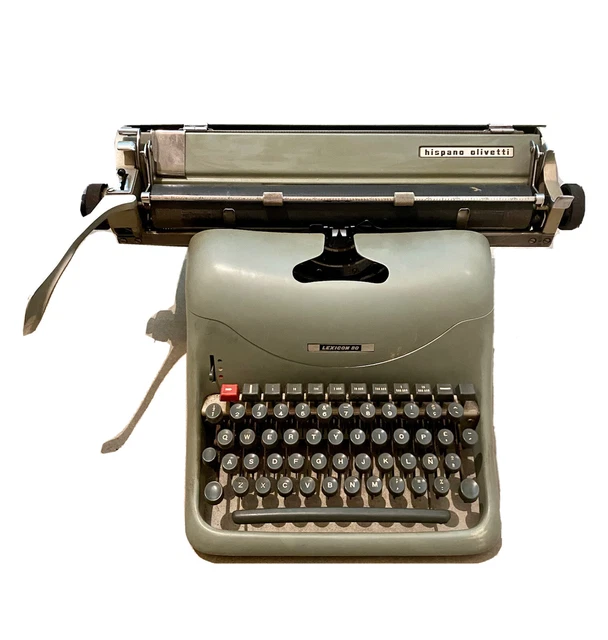 maquinas de escribir Olivetti, IBM y Olimpia