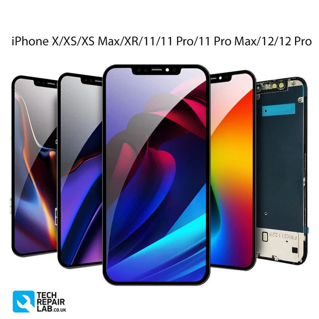 FOR IPHONE X XR XS Max 11 Pro 12 Screen Replacement LCD OLED 3D Touch ...