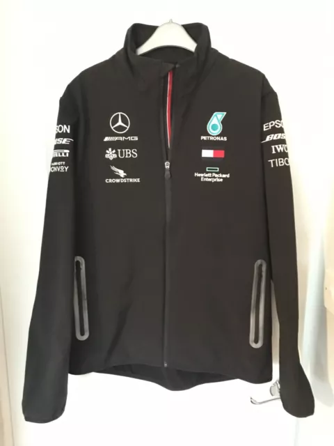OFFICIAL MERCEDES AMG Petronas F1 Men s Team SoftShell Jacket