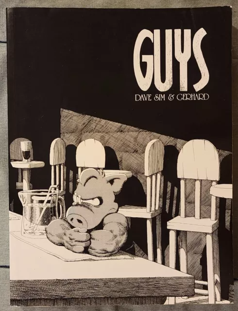 "Guys" - Dave Sim & Gerhard,     Cerebus Book 11, 2nd Printing 1997
