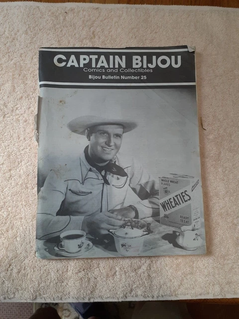 Captain Bijou Comics And Collectibles Bulletin 25 Catalog 1994