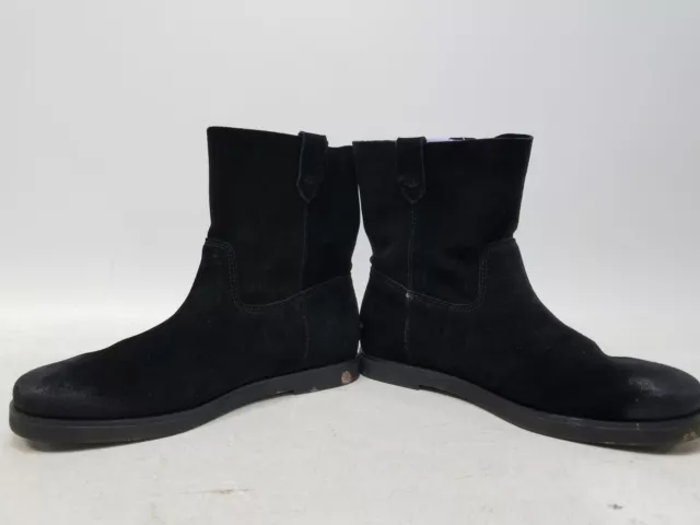 UGG JOSEFENE SHORT Suede Leather Boots (Black) Size 9 $6.99 - PicClick
