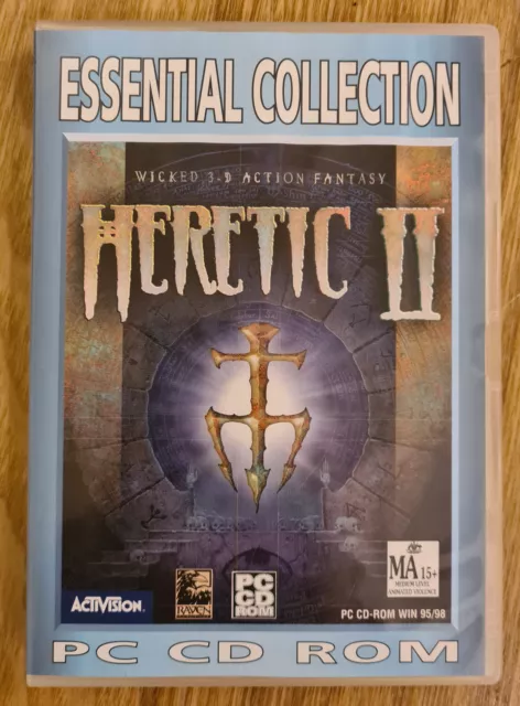 Heretic II by Activision (PC CD-ROM Game)