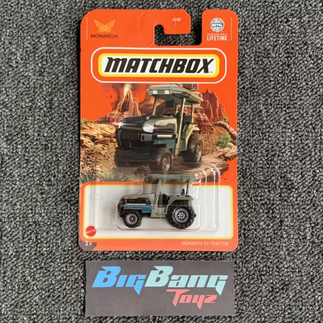 MATCHBOX MONARCH EV Tractor Blue Basic Mainline 2024 Case A (InStock) New MBX 1.99 PicClick