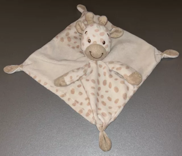 Doudou plat Girafe beige crème Pat et Ripaton la halle