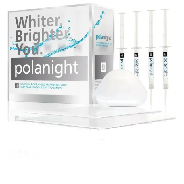 SDI Pola Night Tooth Whitening System 4X1.3gm pack Free Shipping