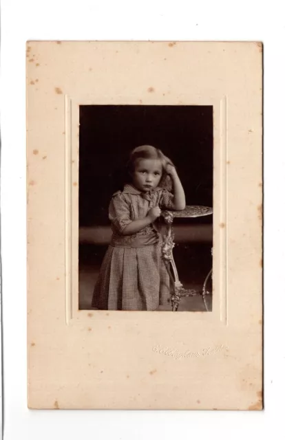 CAB Foto Niedliches kleines Mädchen - Iserlohn 1910er
