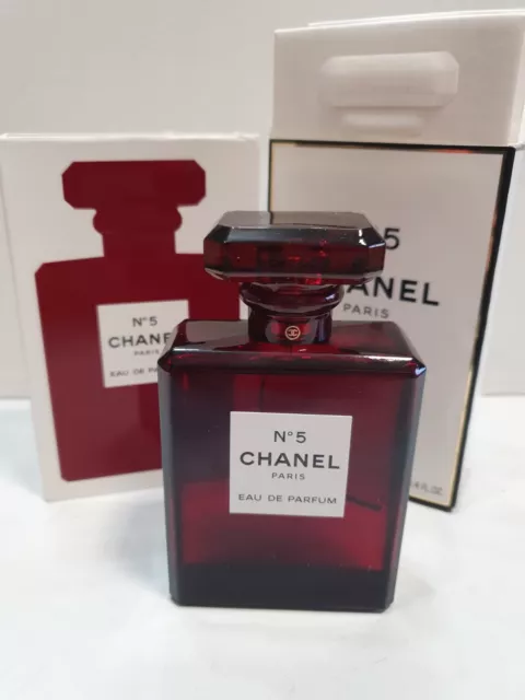 CHANEL NO 5, Red Special Edition, Eau de Parfum, 100ml, genuine, unsealed,.  £120.00 - PicClick UK