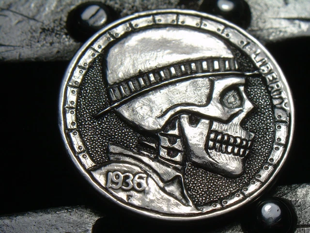 1936-P HOBO NICKEL buffalo nickel - The Mr. skull