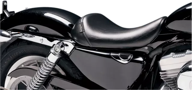 LePera Vinyl Bare Bones Solo Seat Harley Sportster XL 04-06, 2010-2020