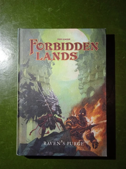 Forbidden Lands: Raven's Purge Campaign Book - VO EN - Le Châtiment du Corbeau
