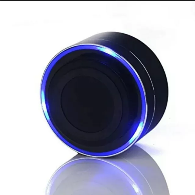 Lumières Led Sans Fil Mini Basse Bluetooth Haut-Parleurs Portables D'extérieur