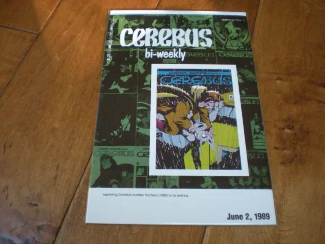 Cerebus Bi-Weekly #14 (1988 Series) Aaardvark Comics VF/NM
