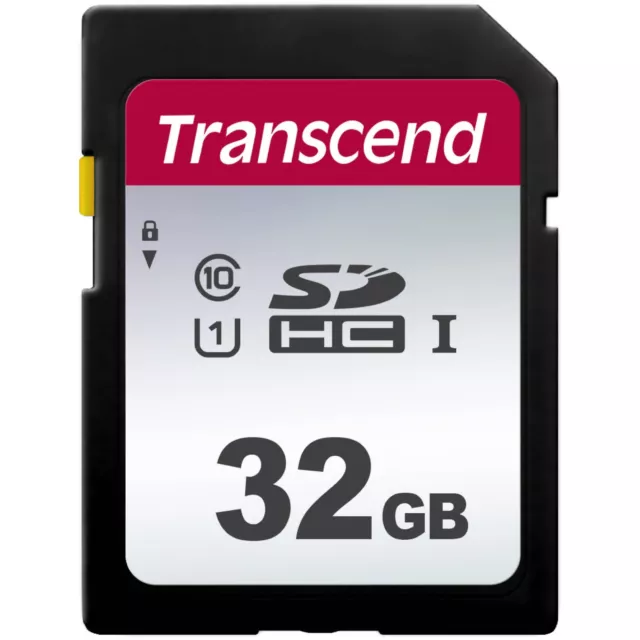 Transcend 32GB UHS-1 Class 10 SDHC Memory for Nikon D5500 D7100 D7500 D3400 D850