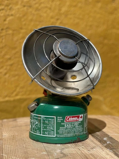 COLEMAN RADIANT HEATER Model 519 Easi-Lite $200.00 - PicClick
